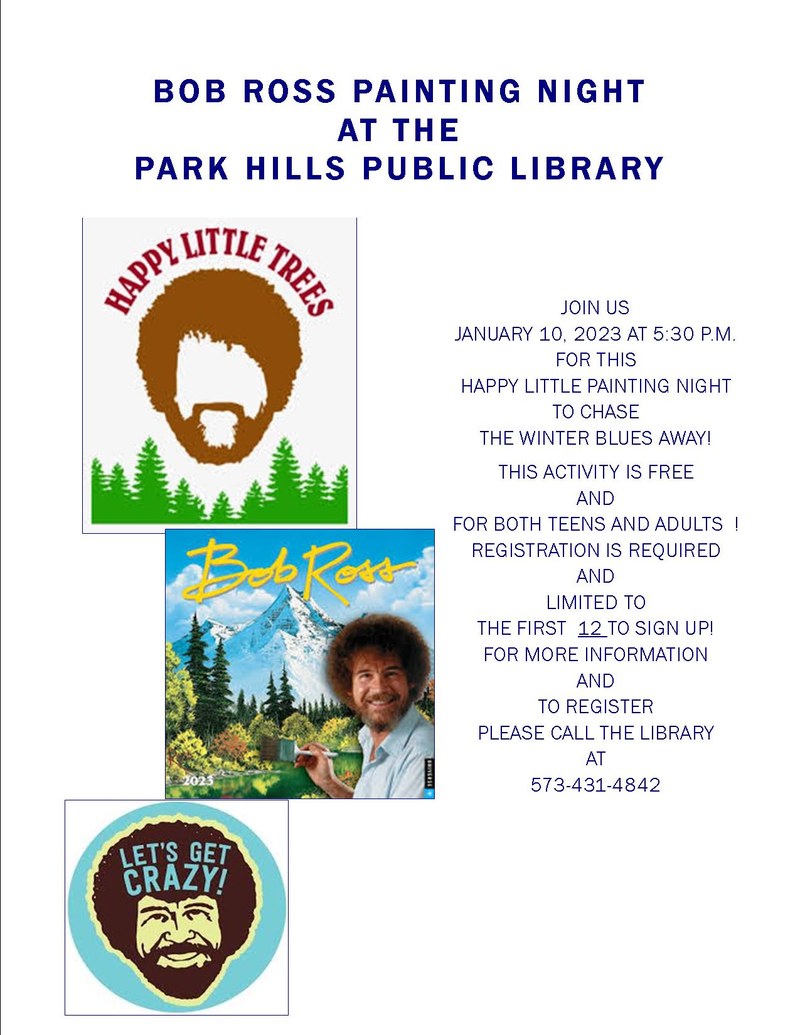 Bob Ross Paint Night Bob Ross Paint Night