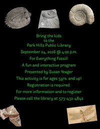 Everything Fossils Family Activity