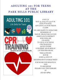 May Adulting 101 For Teens