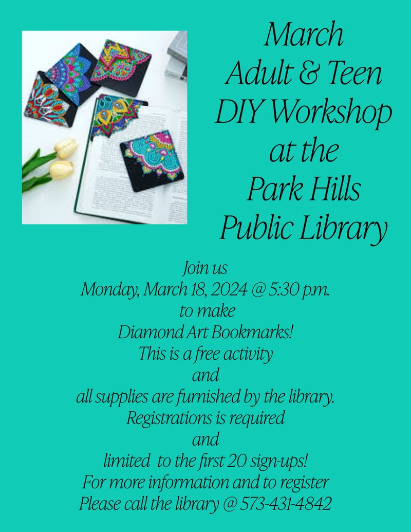 Teen/Adult Create and Take Teen/Adult Create and Take