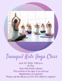Tranquil Kid's Yoga