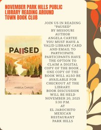 November Reading Around Town Book Club